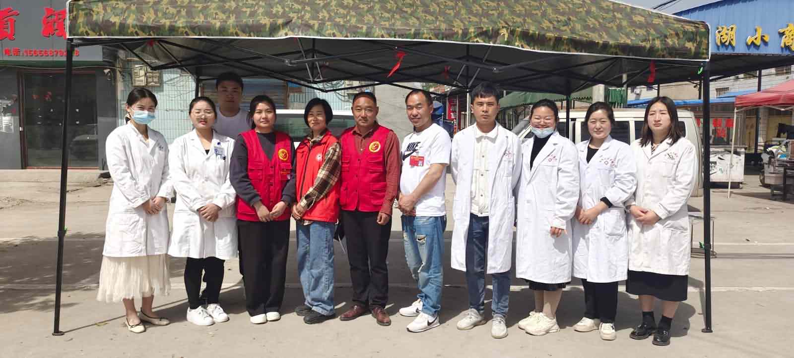 涡阳社会组织走进临湖镇开展主题为“义诊进乡村，健康伴你行”活动
