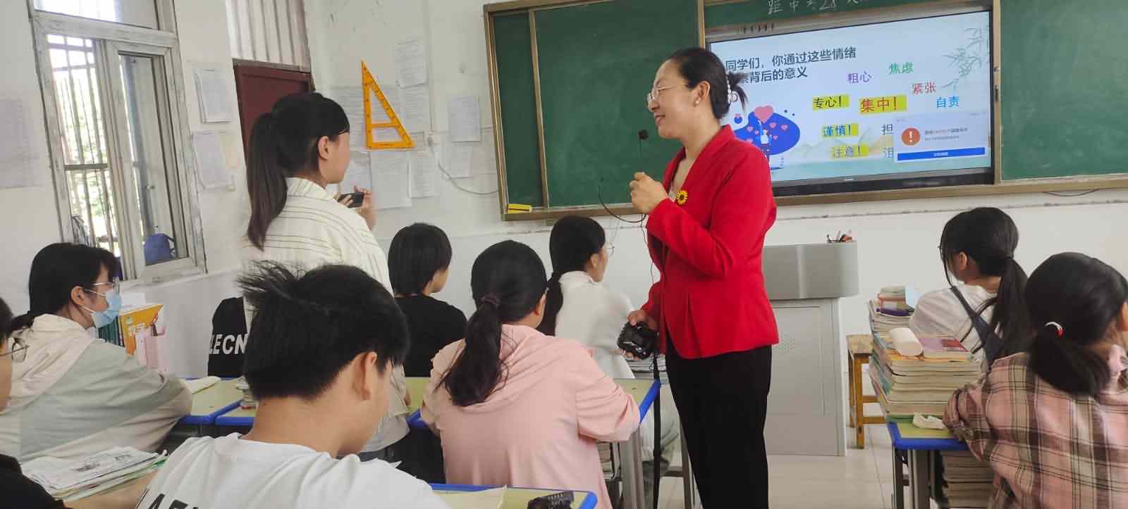 涡阳县社会组织：一堂有温度的助力中考 减压赋能课走进学校