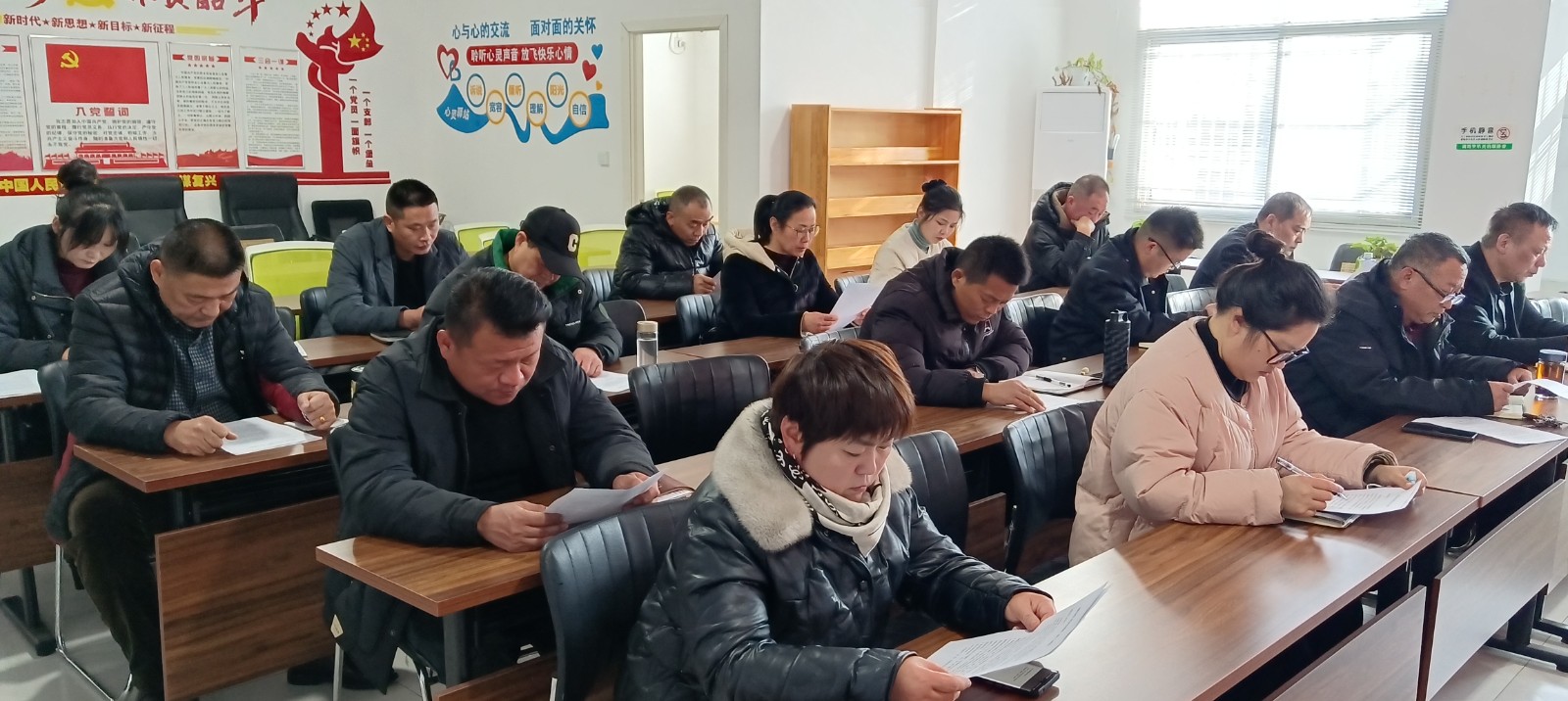涡阳县爱心者协会11月份党团建暨月度管理会议